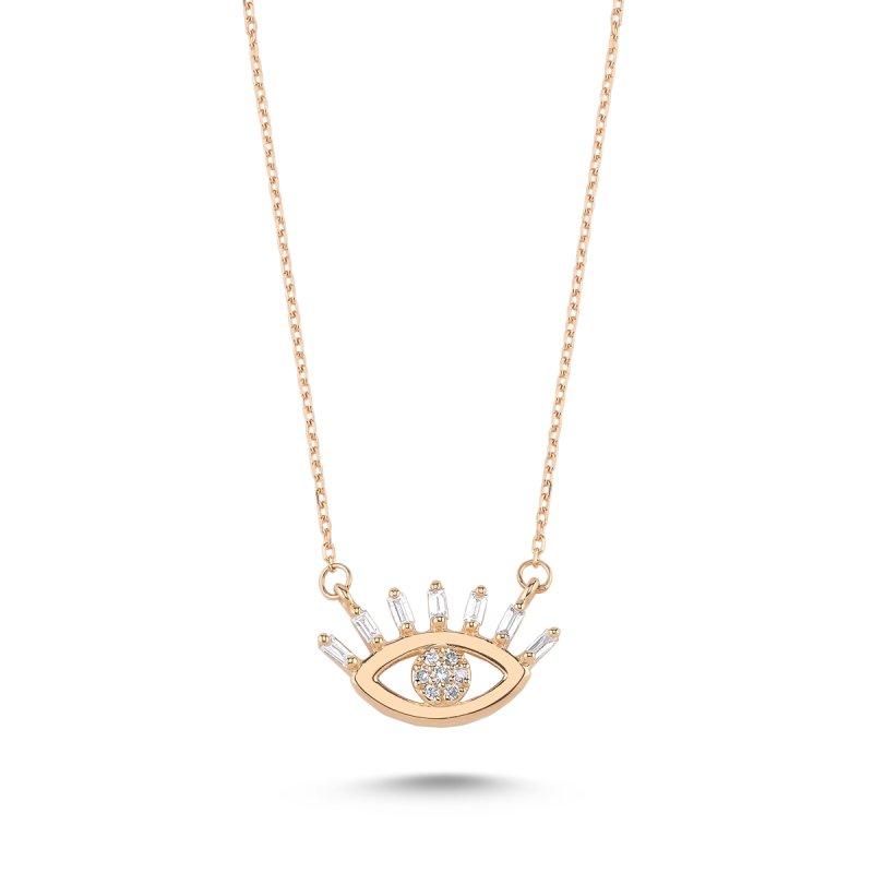 Rose Göz Kolye 0.20ct