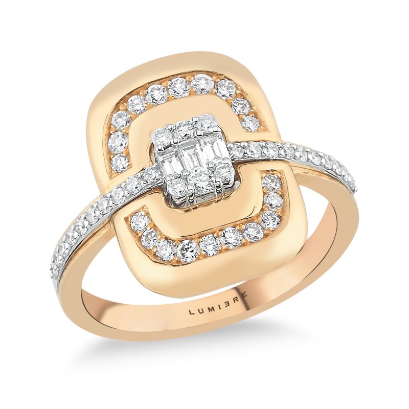 0.50ct Lumiere Art Deco Majesty Yüzük